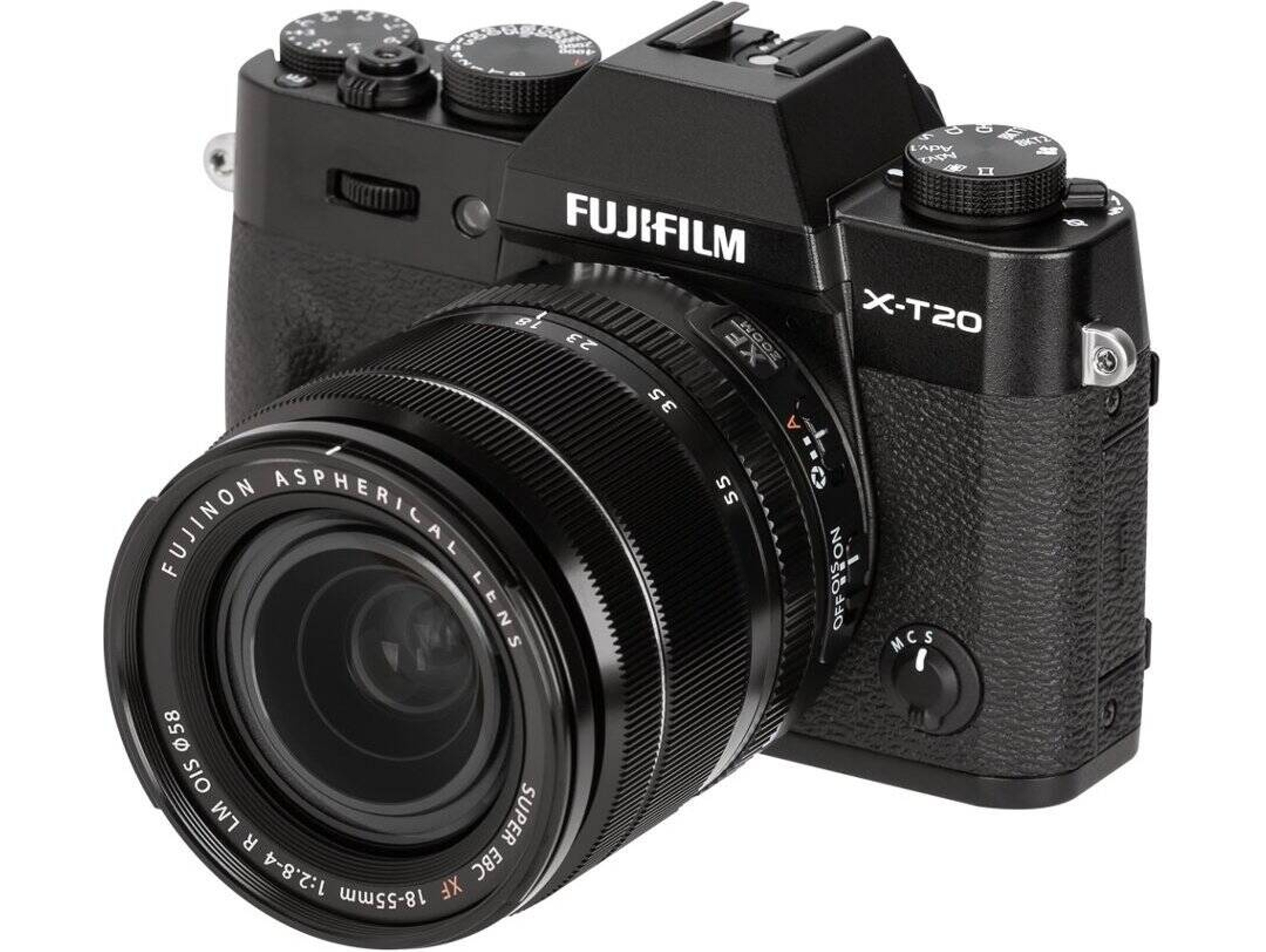 Kit Cámara Mirrorless FUJIFILM X-T20 + XF 18-55mm (24.3 MP - Sensor: APS-C - ISO: 100 a 25600)