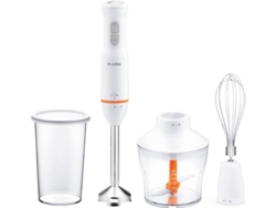 Batidora de Mano + Accesorios FLAMA Blend Easy Quadblade 2052Fl (850W - Blanco)