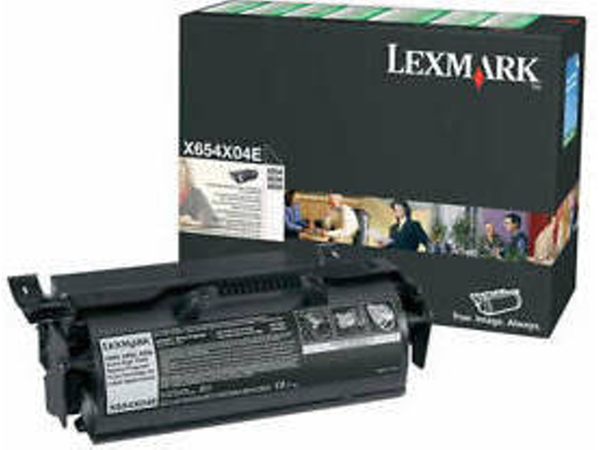 Cartucho de tóner LEXMARK X654X04E
