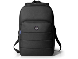 Mochila para portátil PORT DESIGNS Portland II Eco  (15,6'' - Negro)