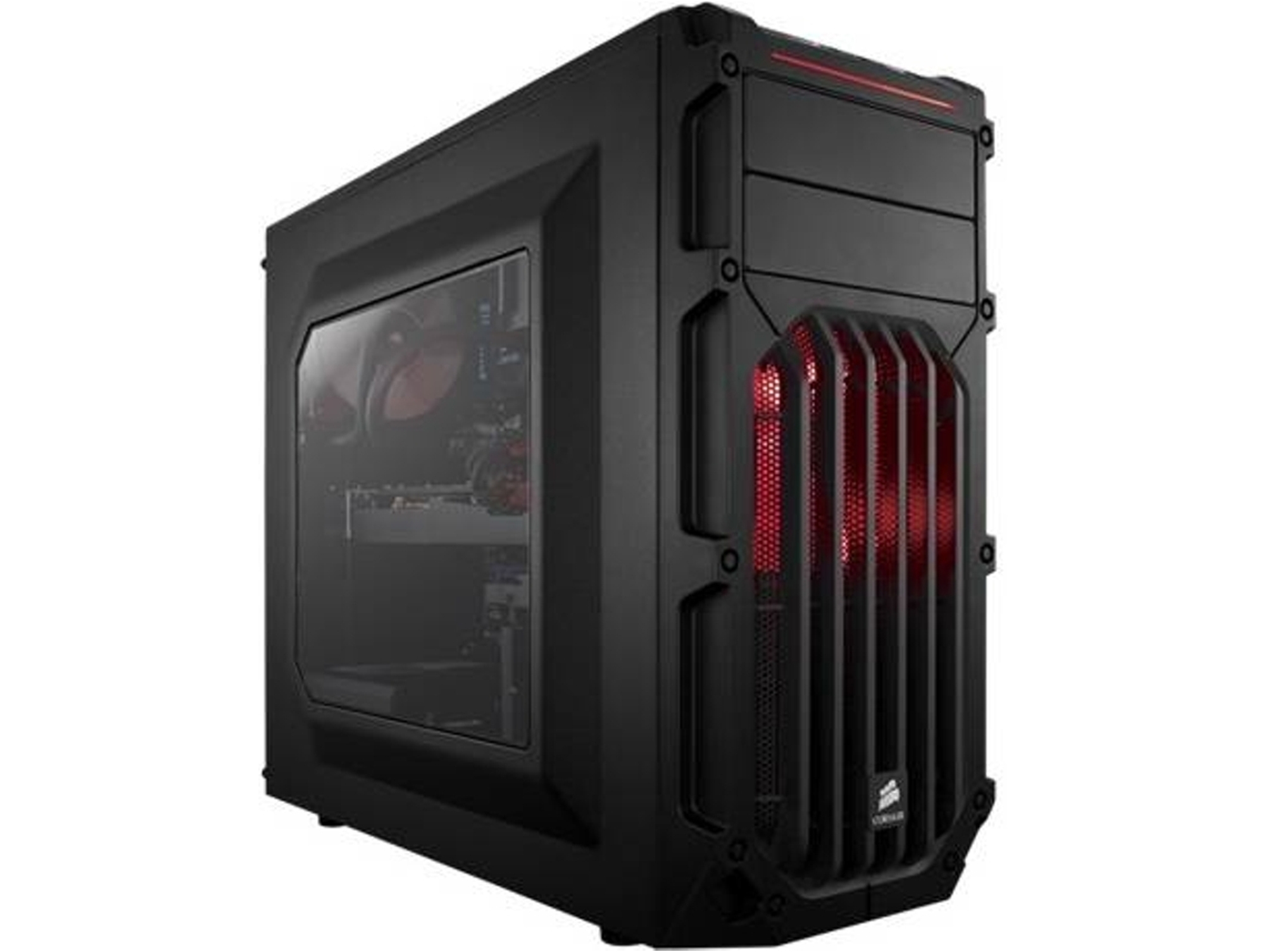 Caja PC CORSAIR CARBIDE SPEC-03 (ATX Mid Tower - Rojo)
