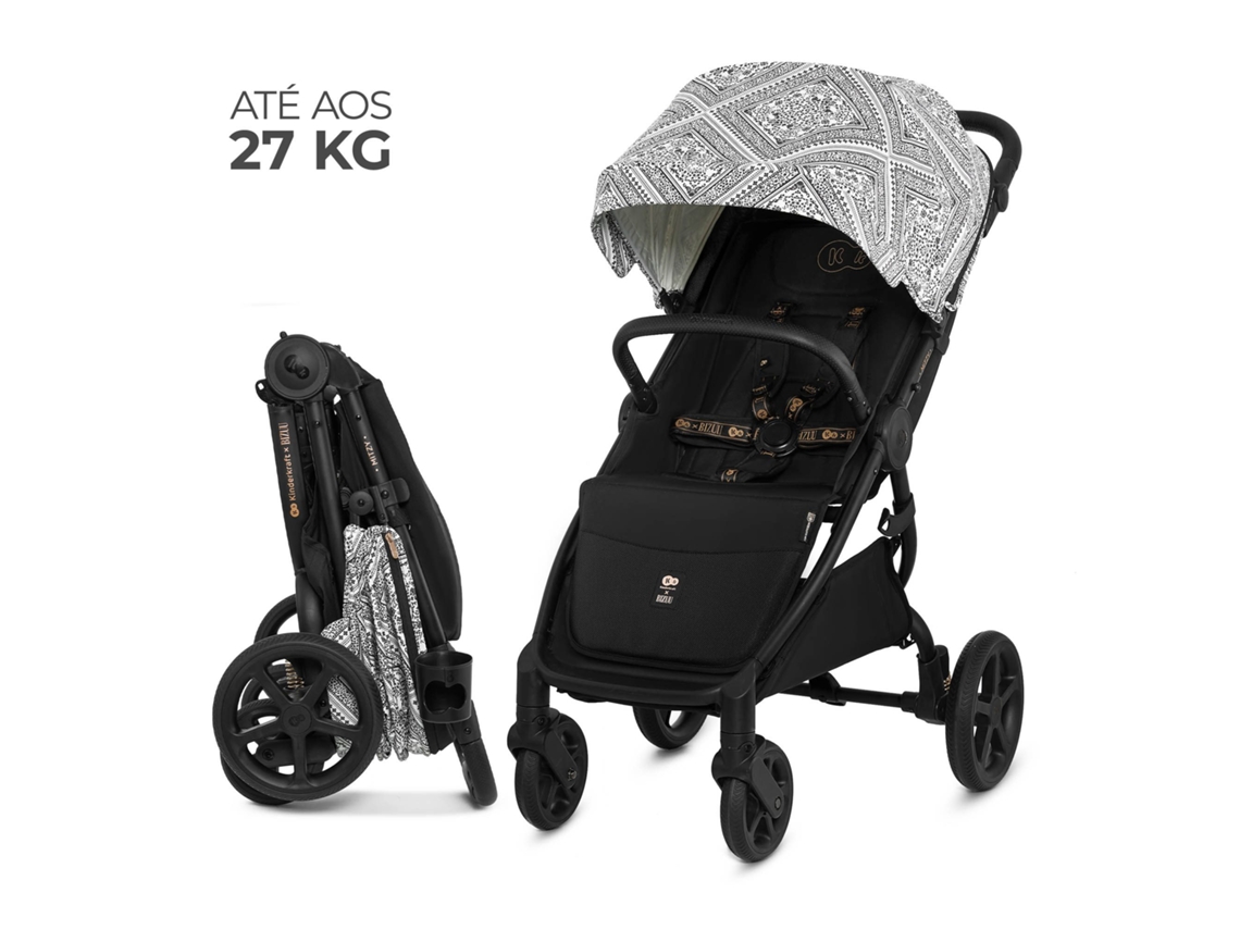 Carrito de bebé Kinderkraft Mitzy-bizuu (negro)