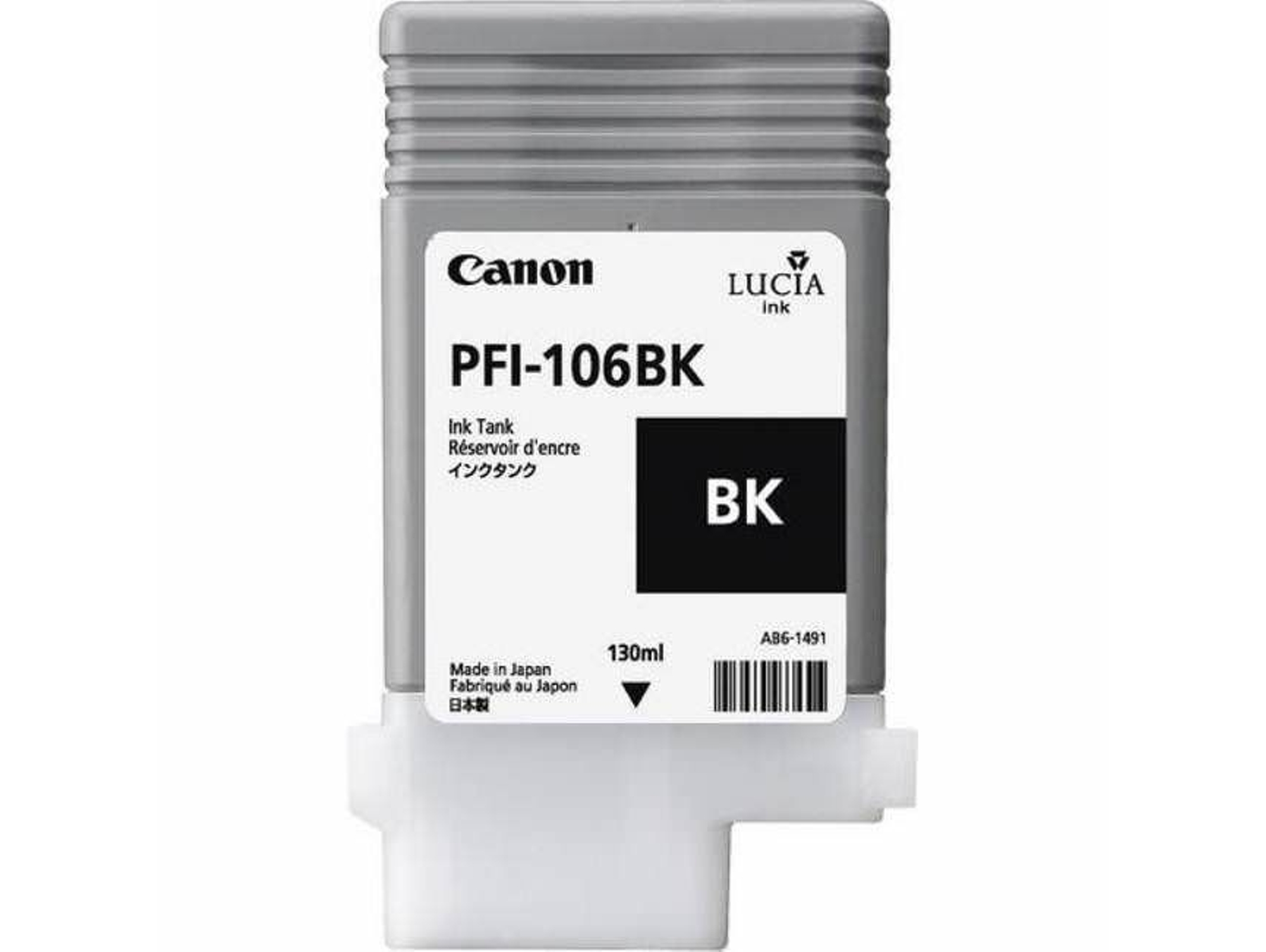 Tinta Original CANON PFI-106BK Negro