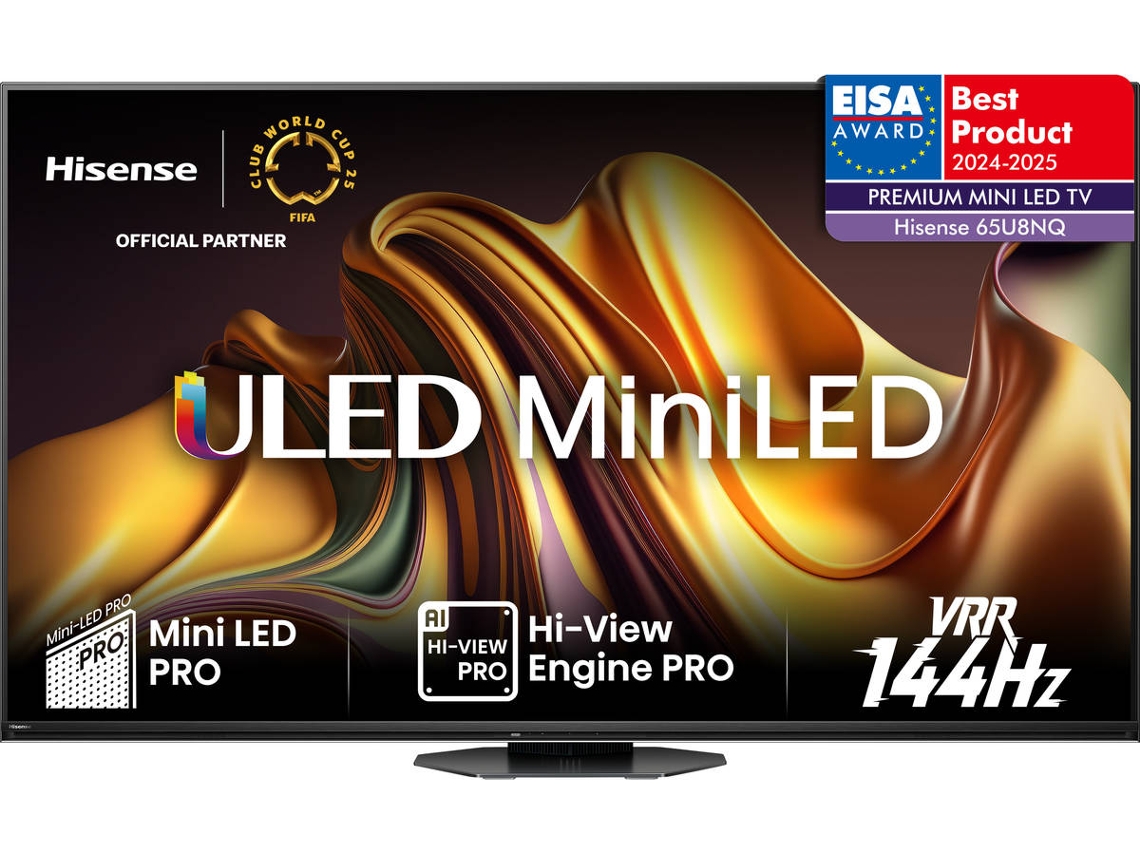 TV HISENSE 65U8NQ PRO (Mini LED - ULED - 65'' - 165 cm - 4K Ultra