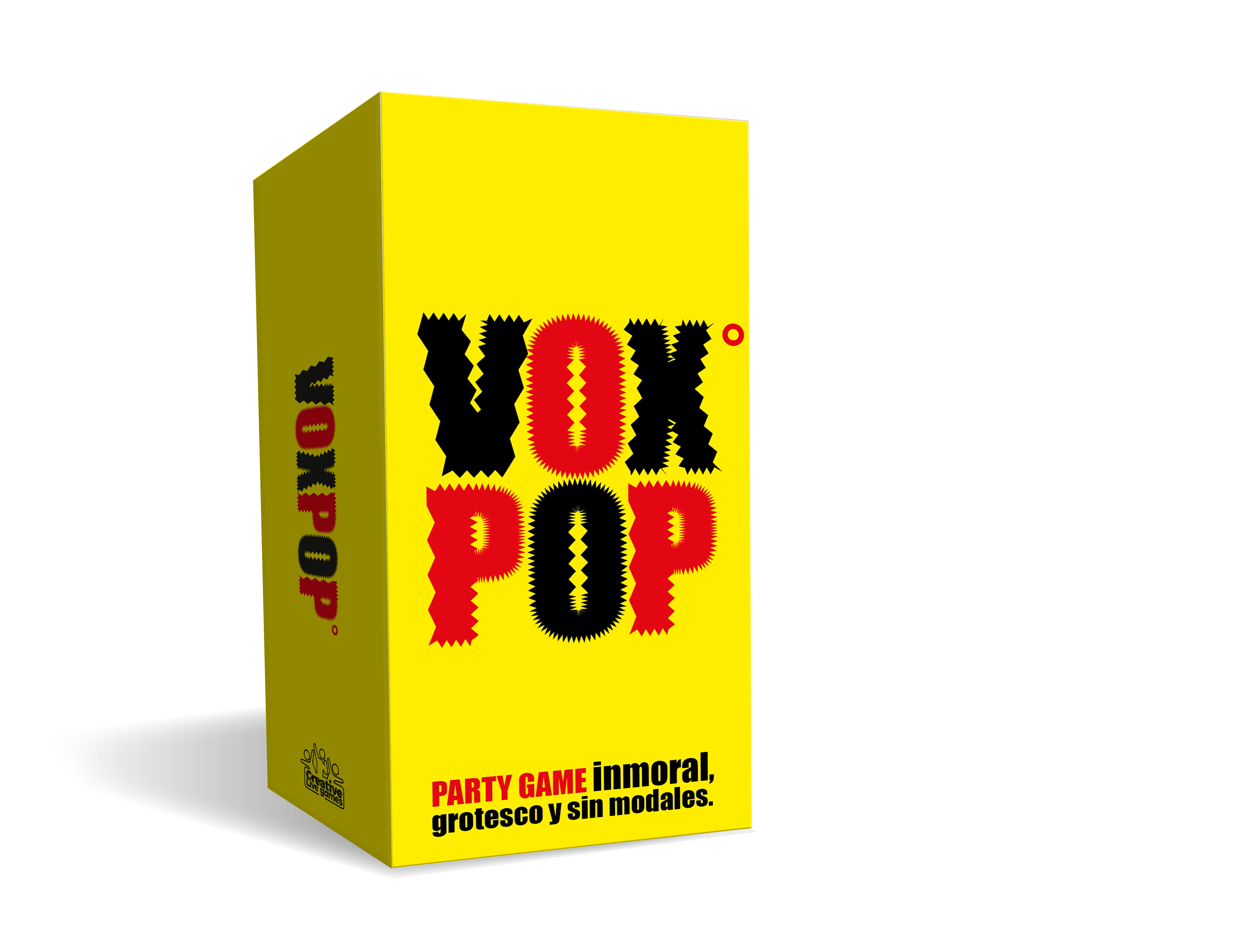Party Game CREATIVE TOYS Vox Pop - Edicíon España (Edad Mínima Recomendada: 18 años)
