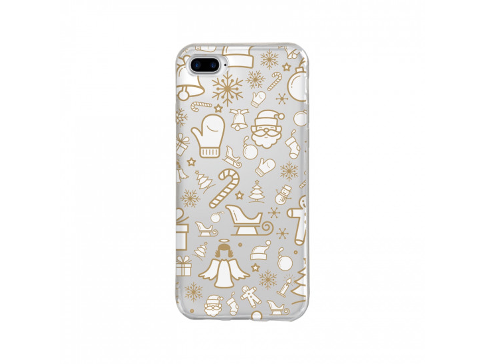 Carcasa iPhone 7 Plus, 8 Plus SBS Christmas Collection Verde