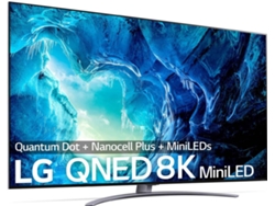 TV LG 65QNED966QA (QNED Mini LED - 65'' - 165 cm - 8K Ultra HD - Smart TV)