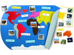 Juguete Educativo CLEMENTONI Montessori - El Mundo