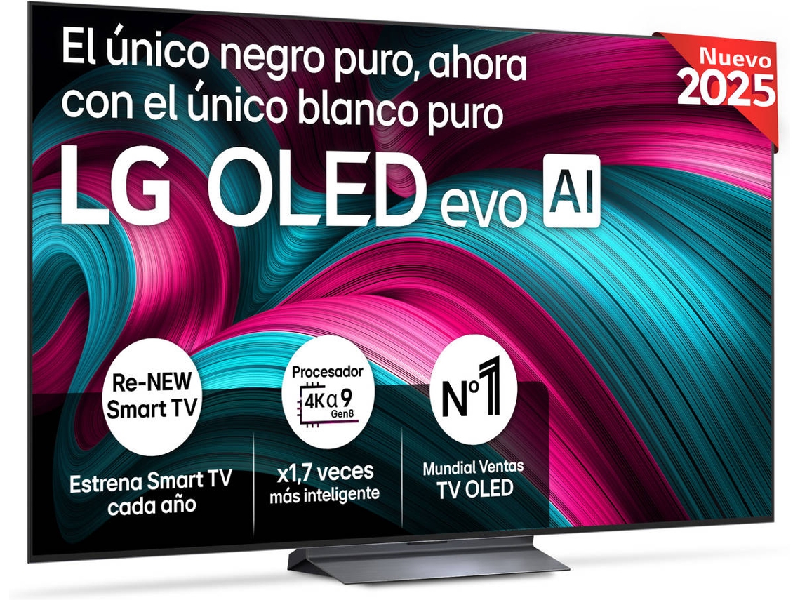 TV LG OLED65C54LA (OLED evo - 65'' - 165 cm - 4K Ultra HD - Smart TV ...