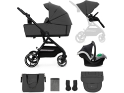 Cochecito KINDERKRAFT de Bebé Universal YOXI 3 en 1 (Gris)