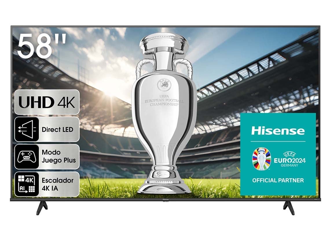 TV HISENSE 58A6K (LED - 58'' - 147 cm - 4K Ultra HD - Smart TV)