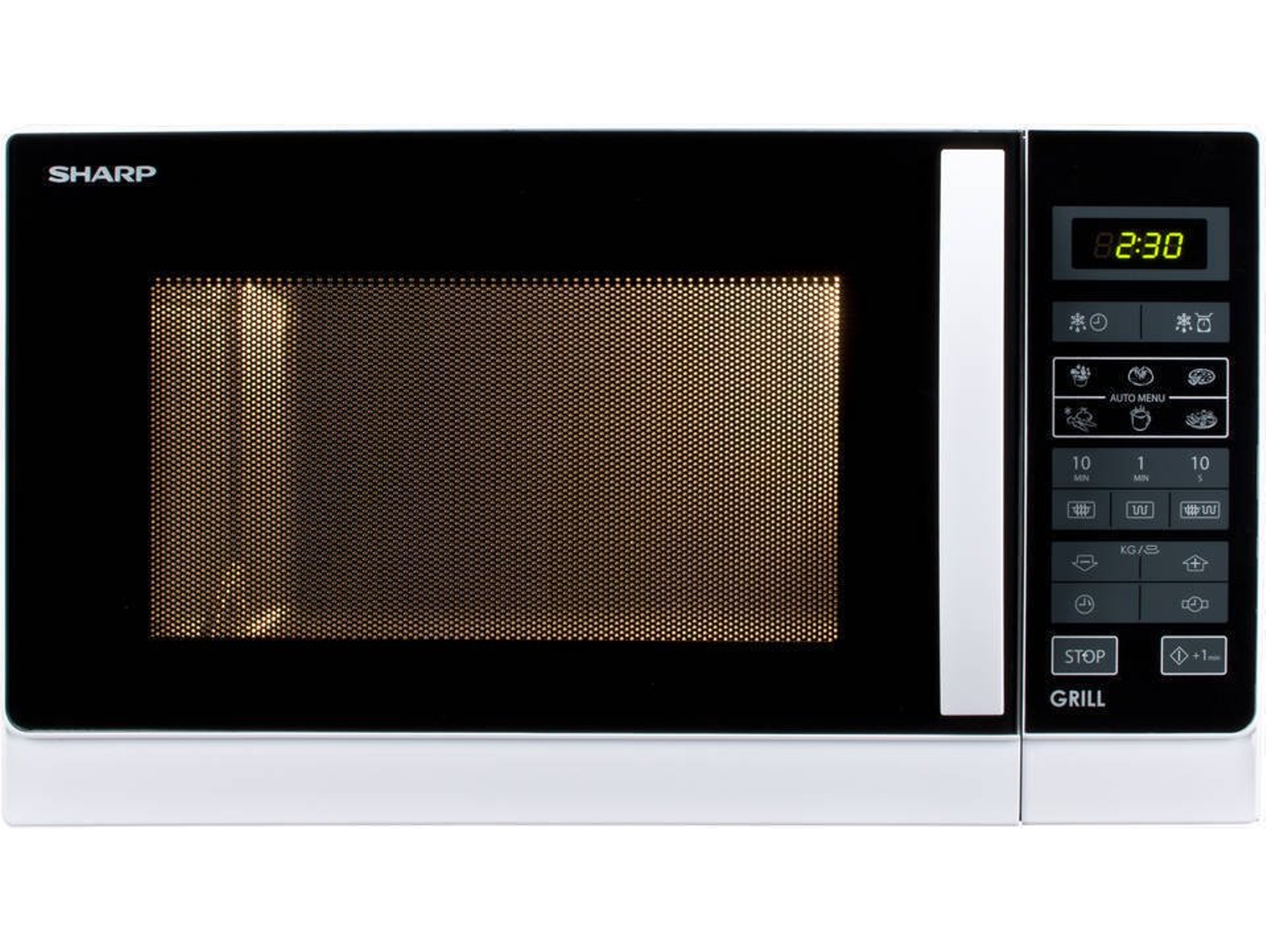 Microondas SHARP R742INW (Caja Abierta - 25 L - Con Grill - Inox)