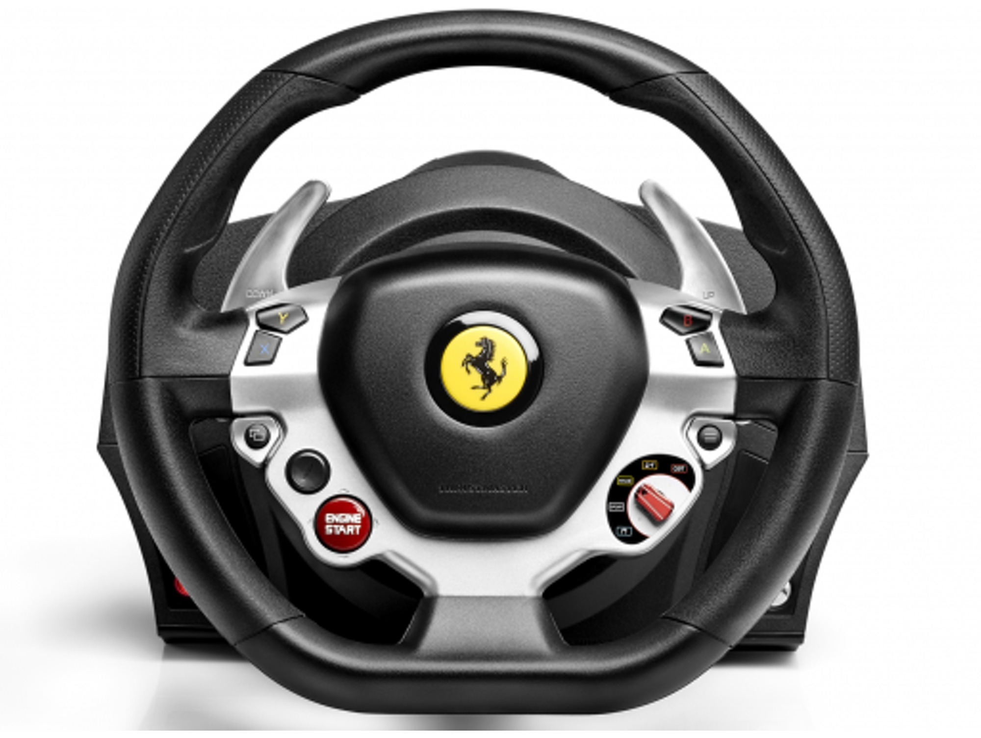Volante + Pedales THRUSTMASTER TX Ferrari 458 Italia (Xbox One - Negro)