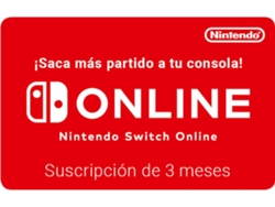 Código digital para una suscripción a Nintendo Switch Online de 3 meses