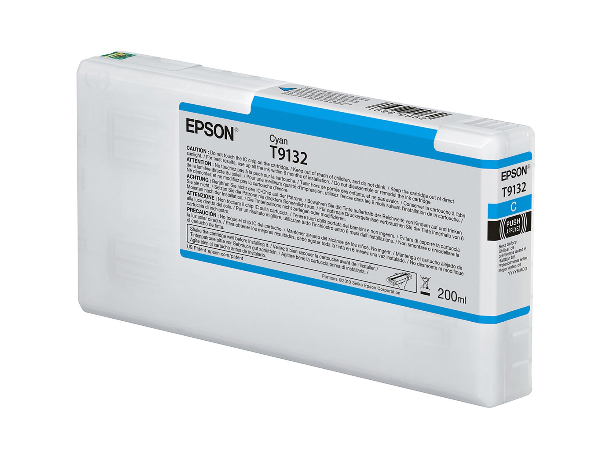 Cartucho de tinta Original EPSON T9132 Cián   (200ml) C13T913200