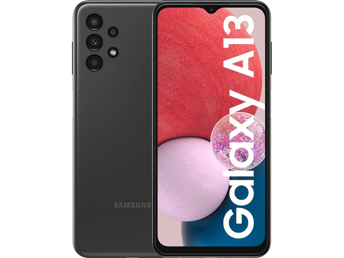 Smartphone SAMSUNG Galaxy A13 (6.6'' - 4 GB - 64 GB - Negro)