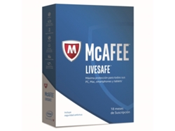 Antivirus McAfee Livesafe 2017 Usuarios ilimitados 18 meses