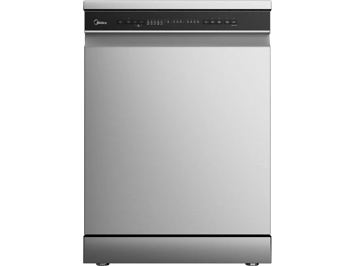 Lavavajillas MIDEA MDWPF1433CSS-W-EU C (14 Cubiertos - 60 cm - Inox)
