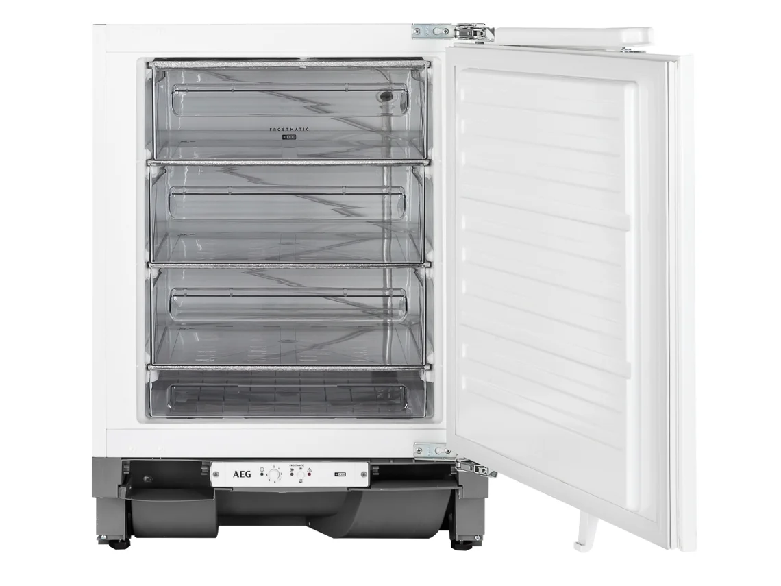 Congelador Vertical Integrable AEG ABB682F1AF Frostmatic (Estático - 81.5 cm - 86 L - Blanco)