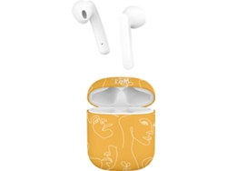 Auriculares Bluetooth True Wireless TNB EBXART2 (In Ear - Micrófono - Blanco)