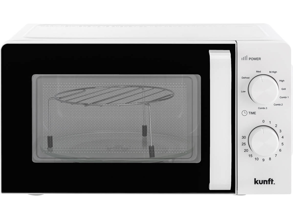 Microondas KUNFT KMW-5219 (20 L - Con Grill - Blanco)
