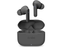 Auriculares Bluetooth True Wireless SBS Urbpro (In Ear - Micrófono - Negro)