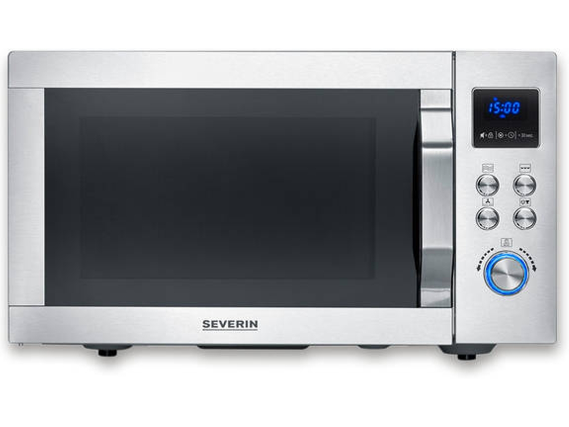 Microondas SEVERIN MW7918 (25 L - Con Grill - Inox)