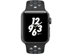 APPLE Watch Nike+ S2 38mm gris espacial, negro