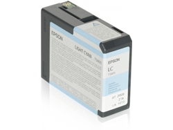 Cartucho de tinta original EPSON, T5805 80 ml, Cian claro, C13T580500