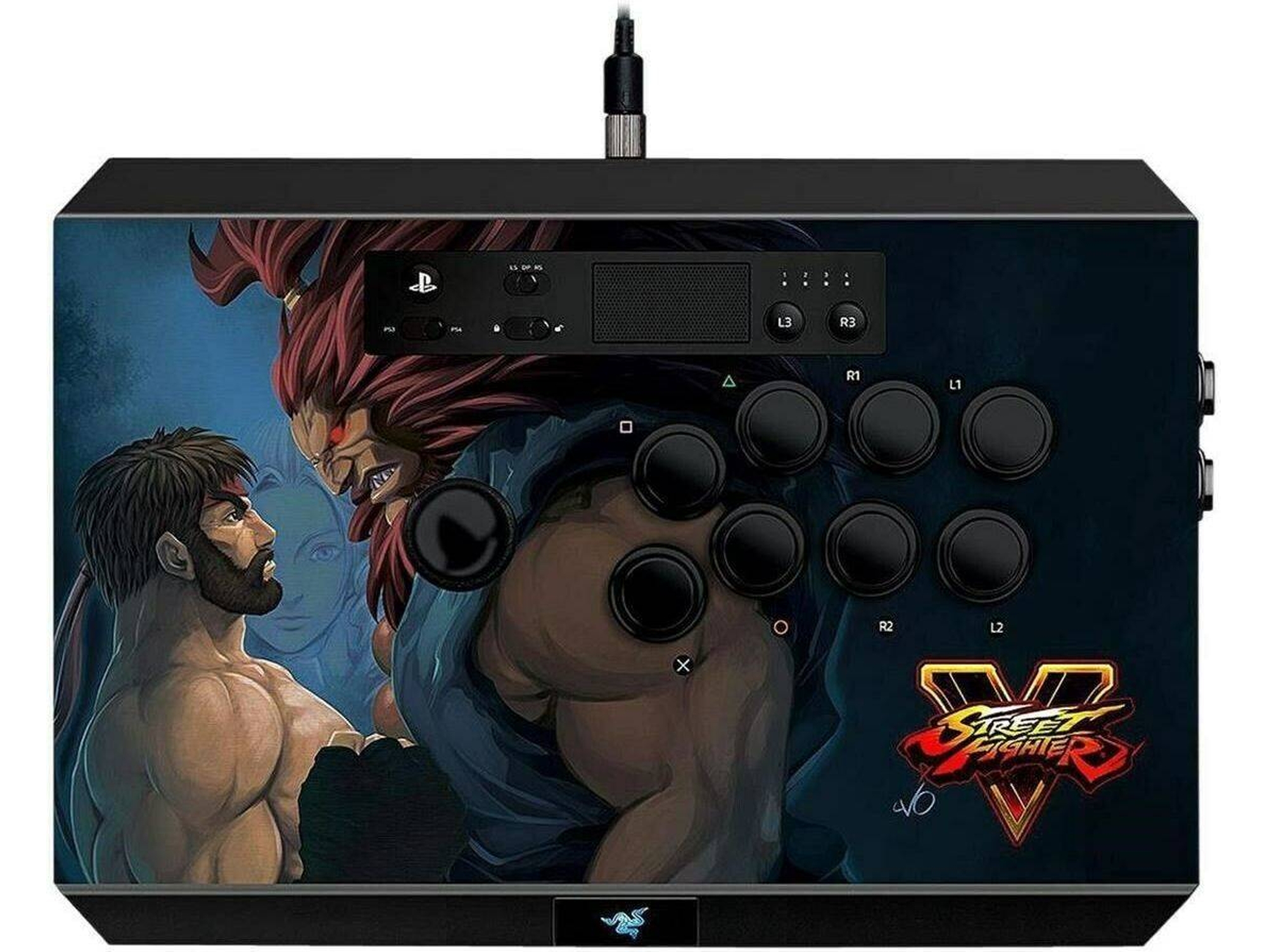 Joystick RAZER Panth Street Fighter para PS4