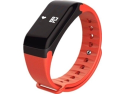 Pulsera de actividad INNOVA Braz/4R (Bluetooth - Hasta 3 días de autonomía - Resistente al agua - Rojo)
