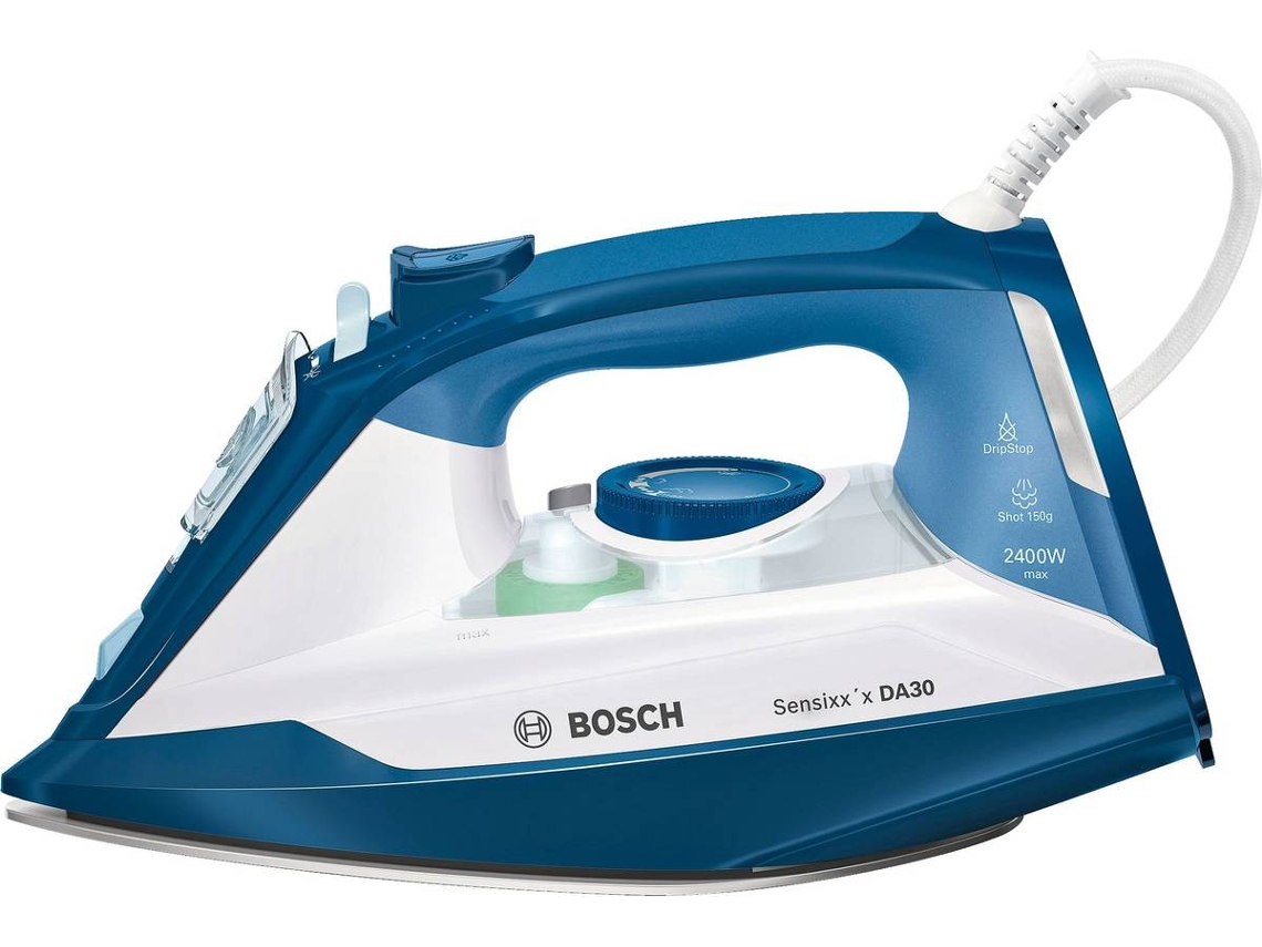 Plancha de Vapor BOSCH TDA3024020 (Chorro Vapor: 150 g/min - Suela: CeraniumGlissée)