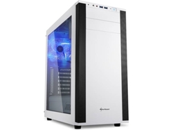 Caja PC SHARKOON M25-W (ATX Mid Tower - Blanco)