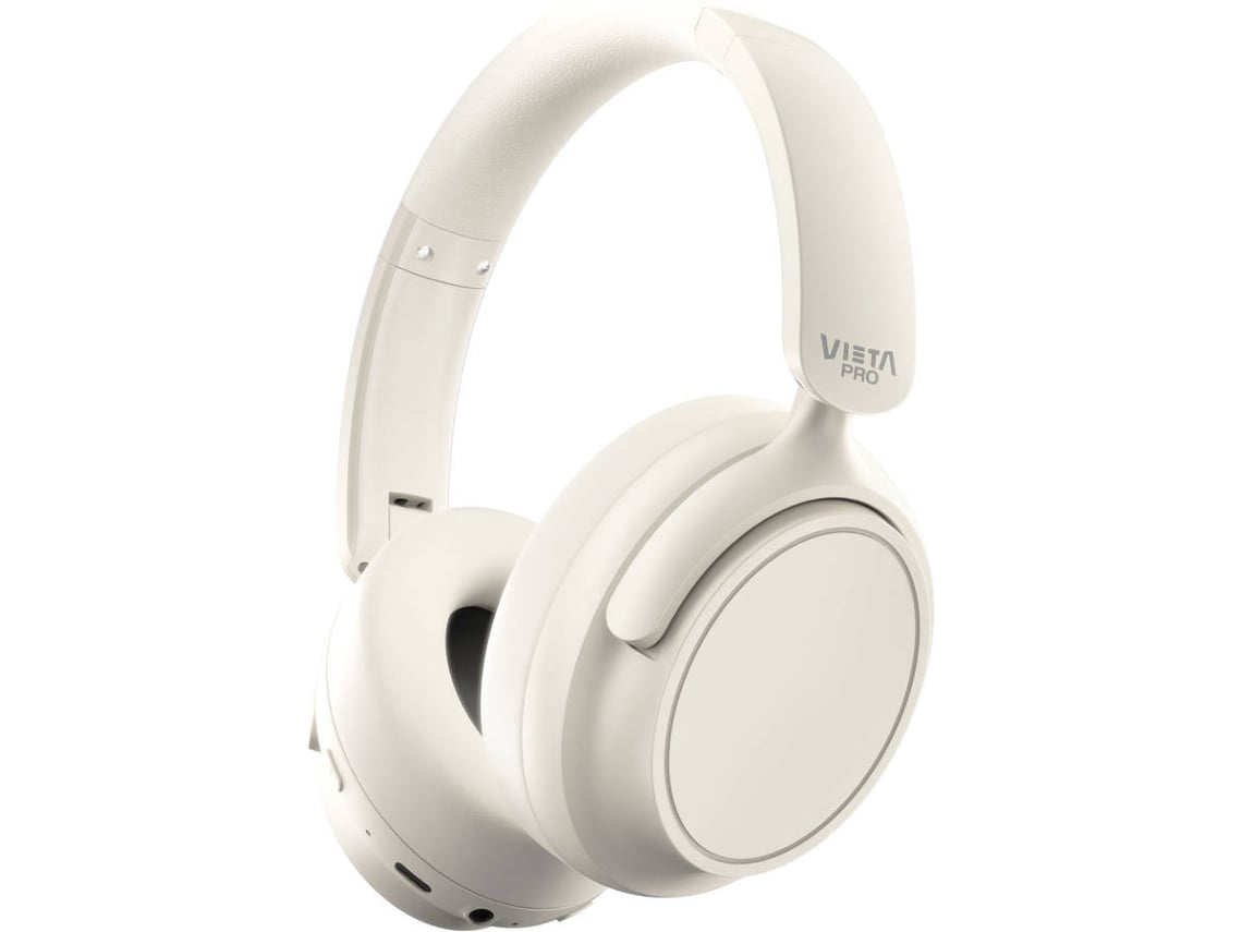 Auriculares Bluetooth VIETA Pro Silence 4 (Over Ear -  Micrófono - Blanco)