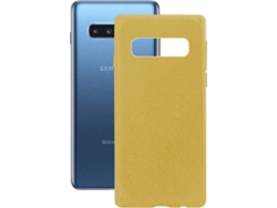 Carcasa Samsung Galaxy S10+ KSIX Eco-Friendly Amarillo