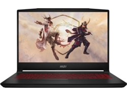 Portátil Gaming MSI GF66 12UGS-662ES Katana (Intel Core i7-12700H - RAM: 16 GB - 512 GB SSD - NVIDIA GeForce RTX 3070 Ti - 15.6'')