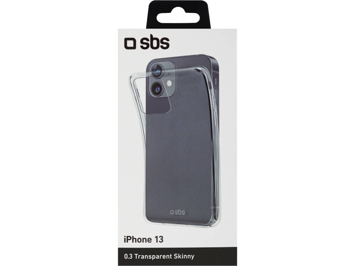 Funda iPhone 13 SBS Skinny  Transparente