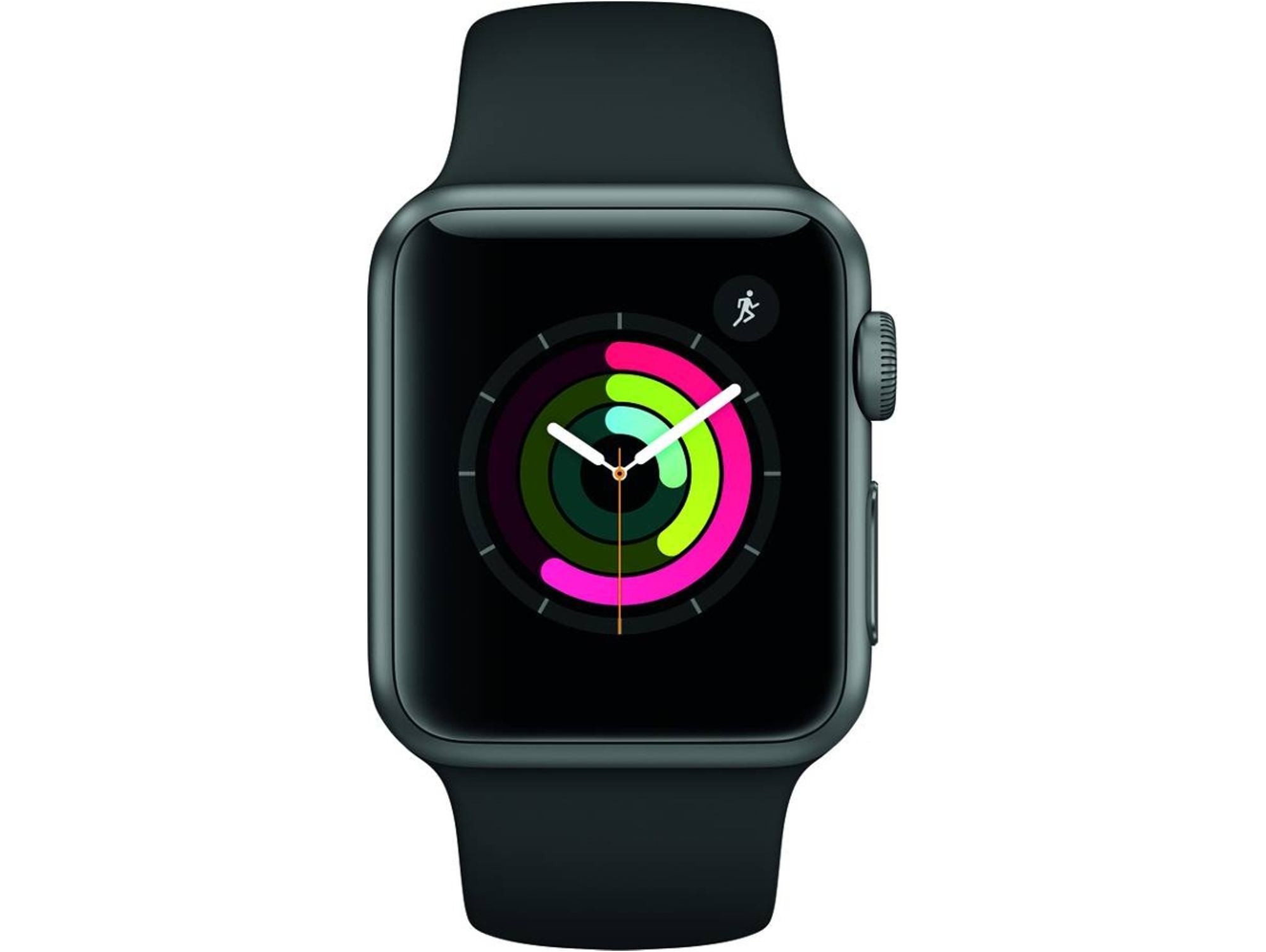APPLE Watch Series 1 38 mm deportivo aluminio, gris espacial