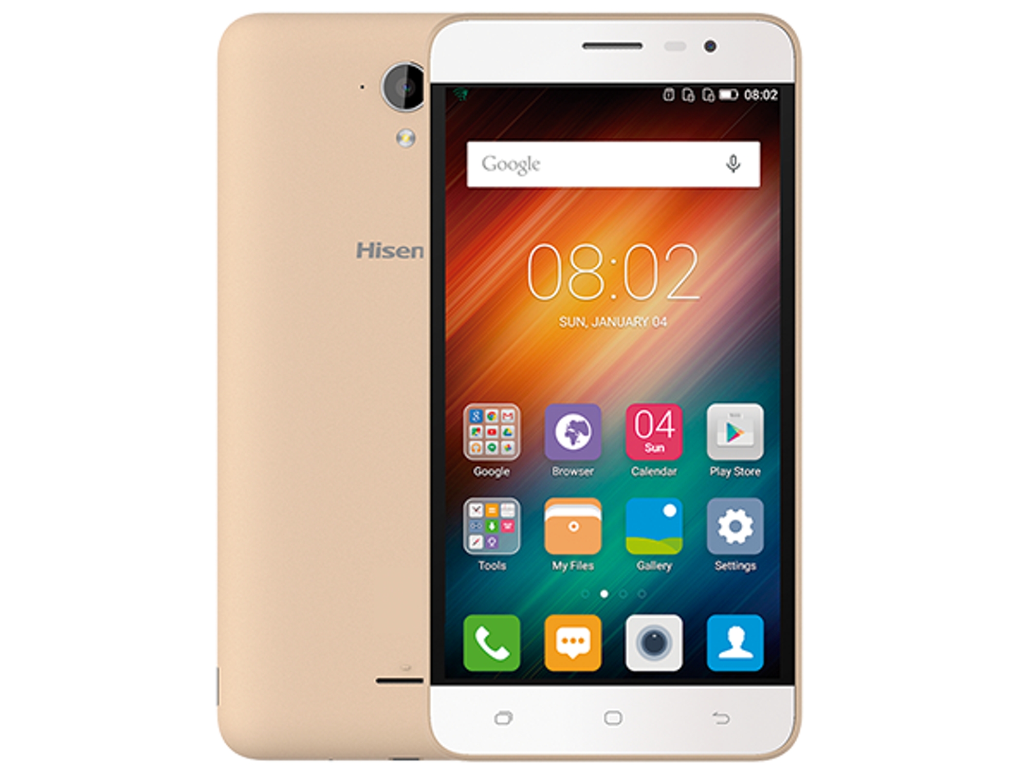 Smartphone HISENSE F20 5.5'' 8GB dorado
