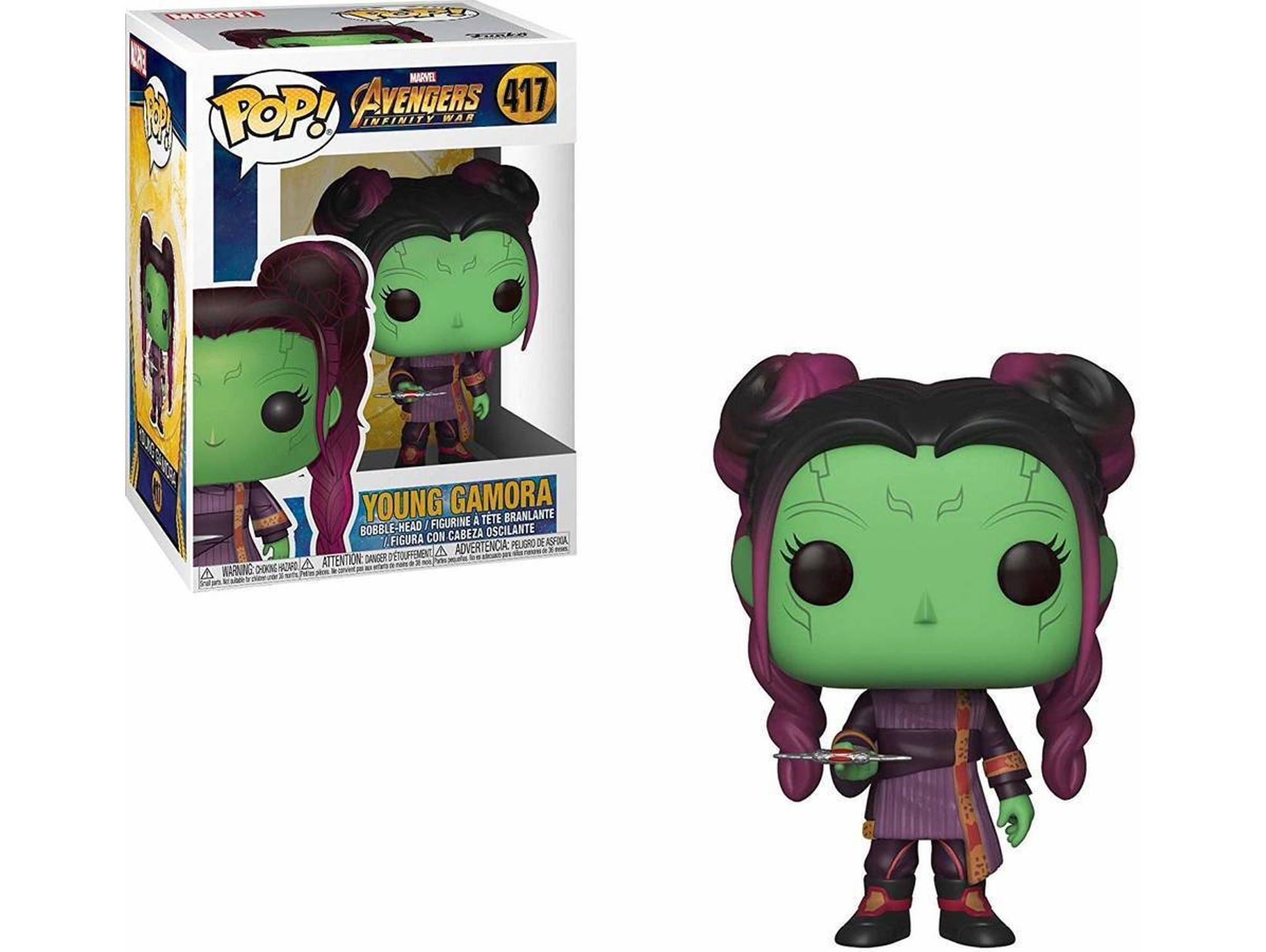Figura FUNKO Pop! Marvel: Infinity War S2- Young Gamora