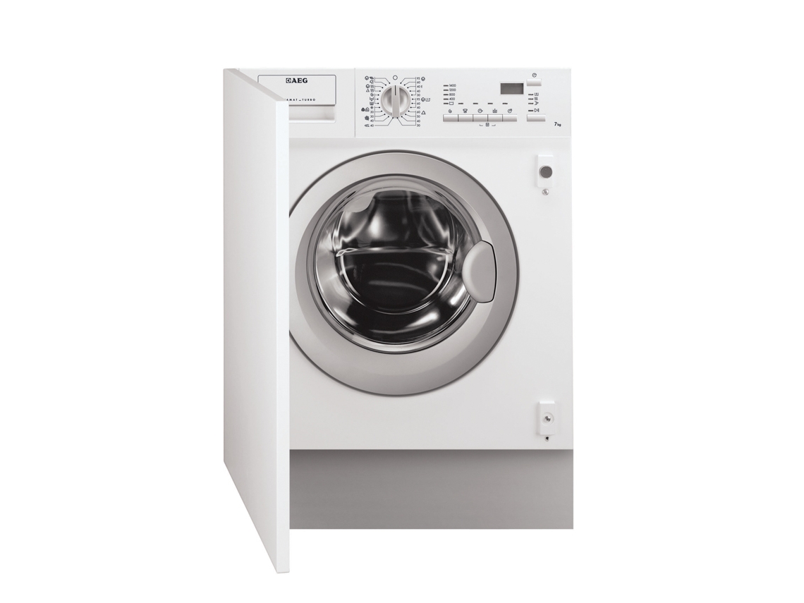 Lavasecadora de integrable AEG L61470WDBI  (4/7 kg - 1400 rpm - Blanco)