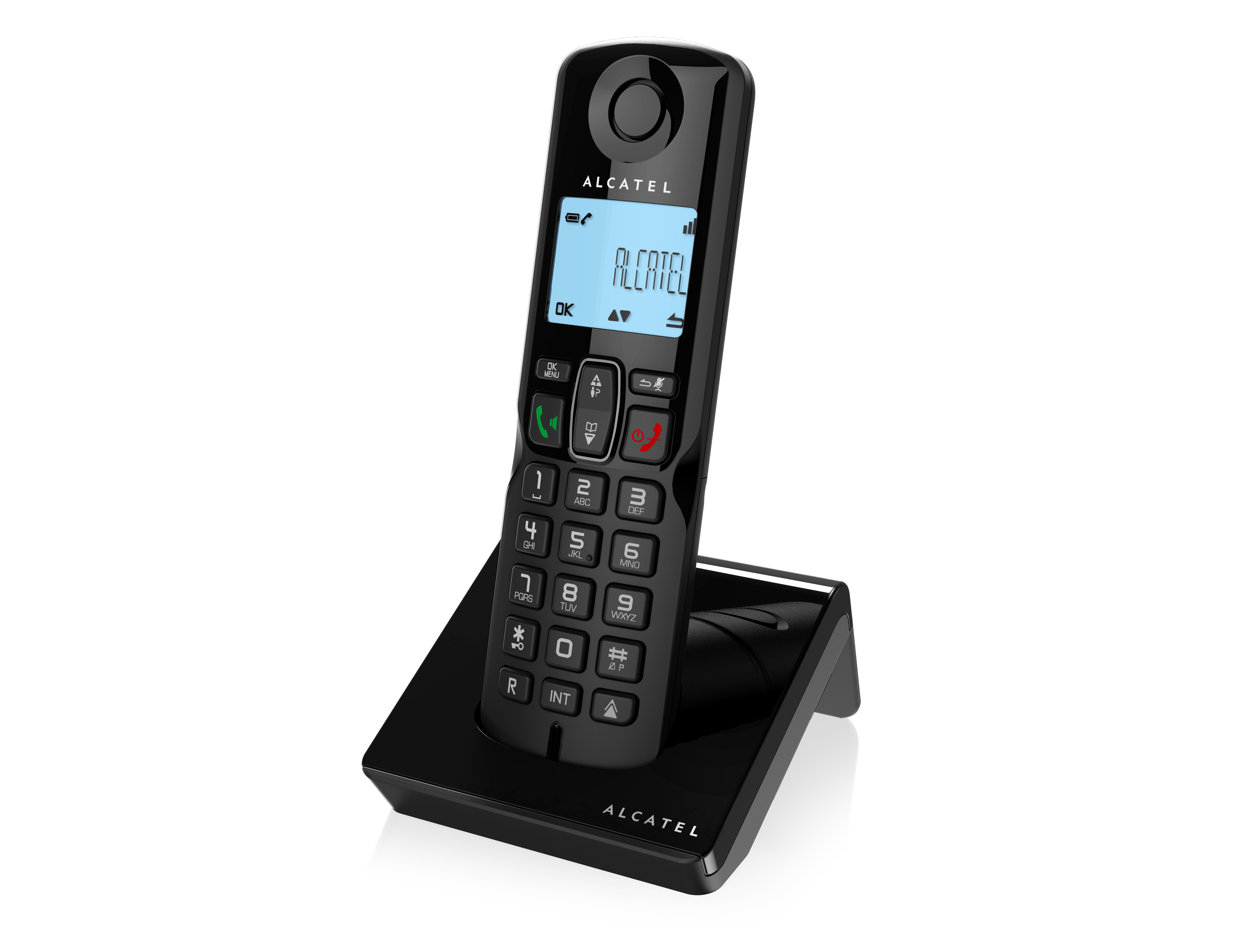 Teléfono Inalámbrico ALCATEL S250 Negro