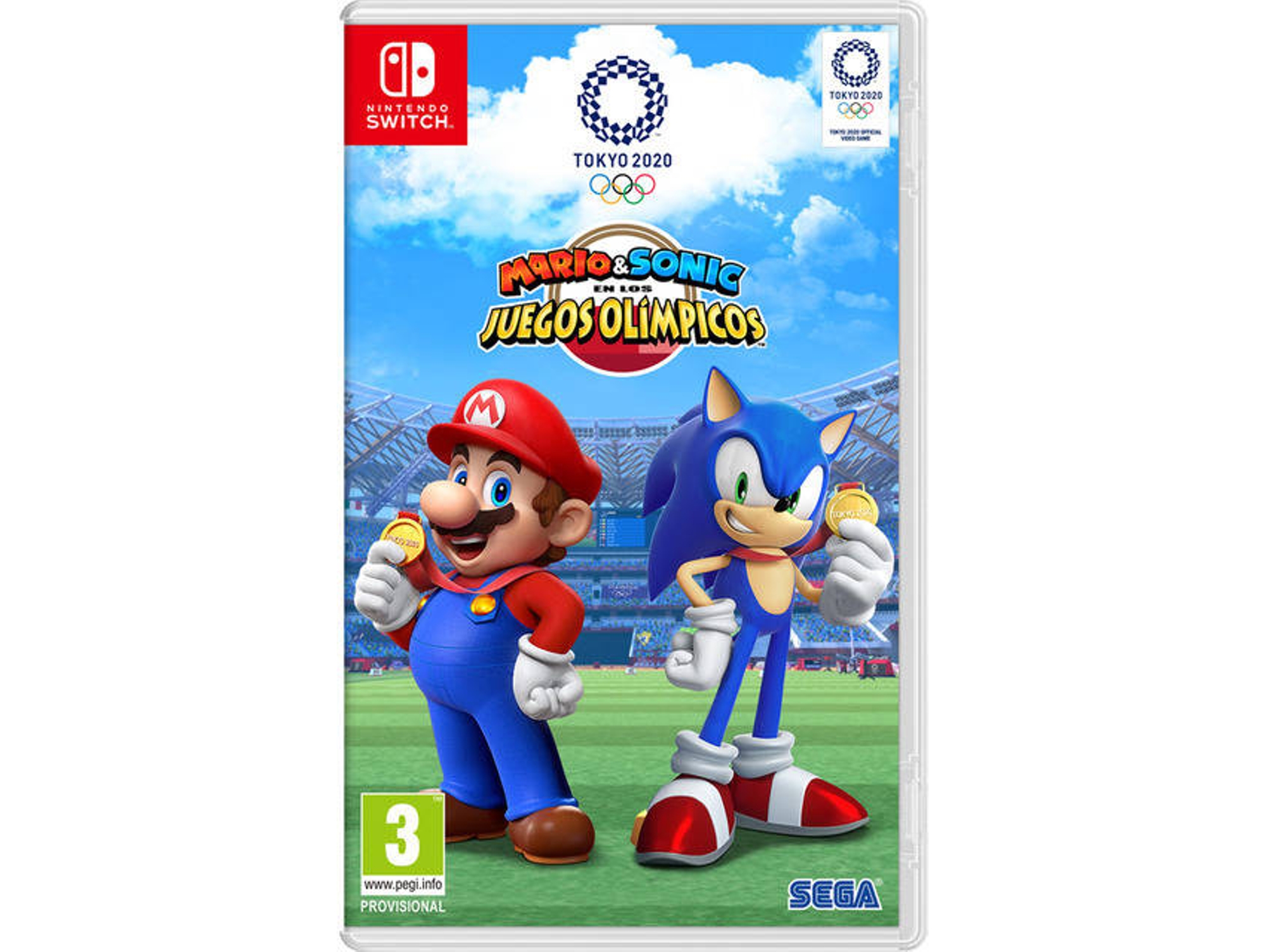 Juego Nintendo Switch Mario & Sonic Juegos Olímpicos Tokyo 2020 (Deportes - M3)