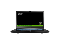 Portátil Gaming MSI WT73VR 7RM-640ES (Intel Xeon E3-1505M V6 - NVIDIA Quadro P5000 - RAM: 64 GB - 1 TB HDD + 512 GB SSD - 17'')