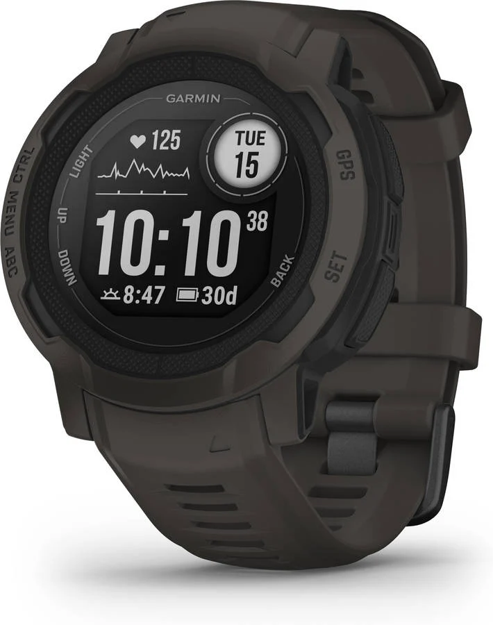 Smartwatch GARMIN Instinct 2 (Bluetooth  - Hasta 28 días de autonomía - Gris grafito)