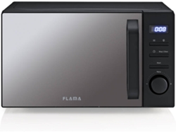 Microondas FLAMA 1833FL (20 L - Sin grill - Negro)