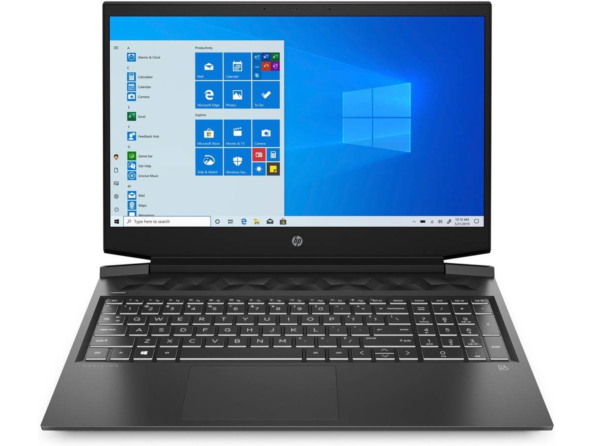 Portátil Gaming HP Pavilion 16-a0021ns (Intel Core i7-10750H - NVIDIA GeForce GTX 1650 Ti - RAM: 16 GB - 1 TB SSD - 16.1'')