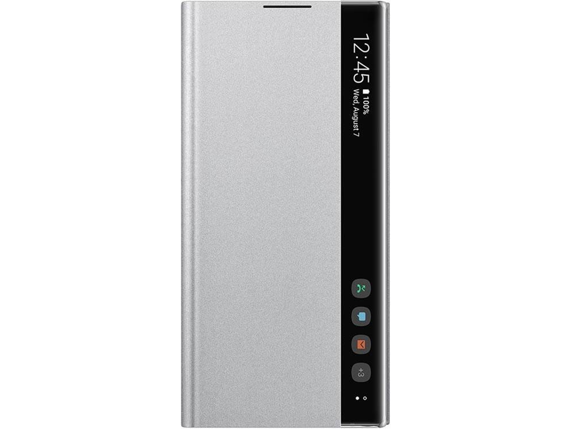 Funda SAMSUNG Galaxy Note 10+ Clear View Plateado