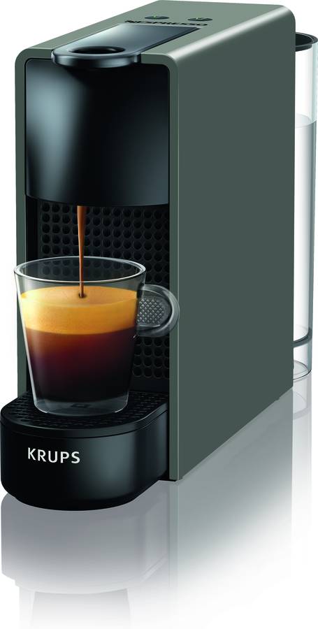 Compra gangas de Krups XN110B cafetera nespresso xn1101b essenza mini gris  pr5