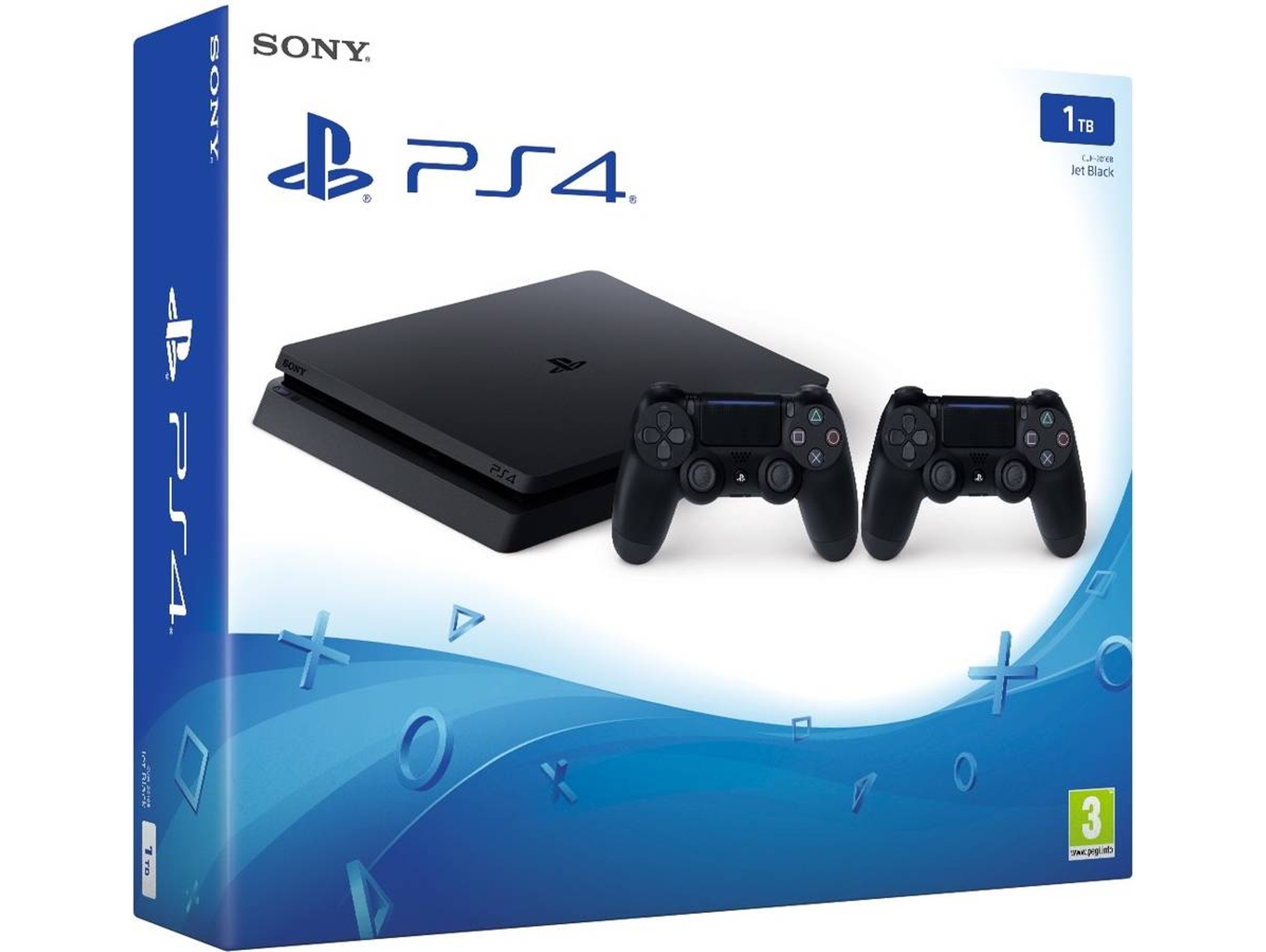 Consola PS4 Slim 1TB Negro + 2º DualShock 4 (Caja Abierta)